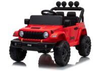 Jeep Rubicon DK‑JWR558 24V elektromobilis vaikams – raudonas