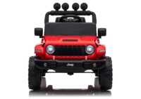 Jeep Rubicon DK‑JWR558 24V elektromobilis vaikams – raudonas