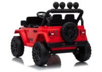 Jeep Rubicon DK‑JWR558 24V elektromobilis vaikams – raudonas