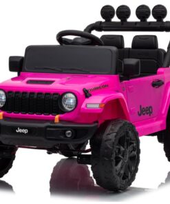 Jeep Rubicon DK‑JWR558 24V elektromobilis vaikams – rožinis