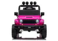 Jeep Rubicon DK‑JWR558 24V elektromobilis vaikams – rožinis