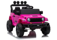 Jeep Rubicon DK‑JWR558 24V elektromobilis vaikams – rožinis