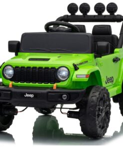 Jeep Rubicon DK‑JWR558 24V elektromobilis vaikams – žalias