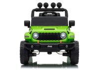 Jeep Rubicon DK‑JWR558 24V elektromobilis vaikams – žalias