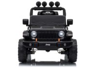 Jeep Rubicon DK‑JWR558 – 24V juodas elektromobilis vaikams