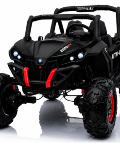 Jeep XMX603 akumuliatorinis automobilis vaikams – juodas