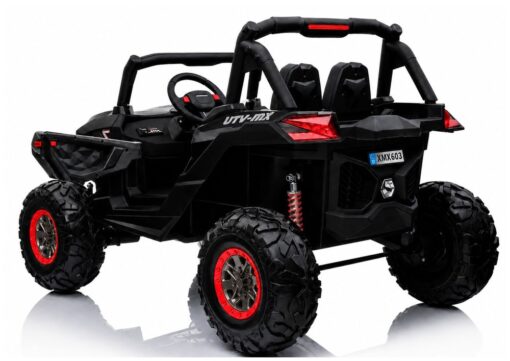 Jeep XMX603 akumuliatorinis automobilis vaikams – juodas