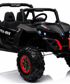 Jeep XMX603 akumuliatorinis automobilis vaikams – juodas