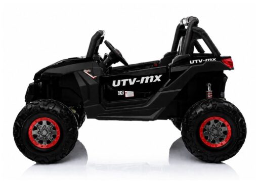 Jeep XMX603 akumuliatorinis automobilis vaikams – juodas