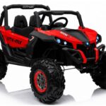 Jeep XMX603 akumuliatorinis automobilis vaikams – raudonas