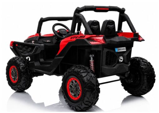 Jeep XMX603 akumuliatorinis automobilis vaikams – raudonas