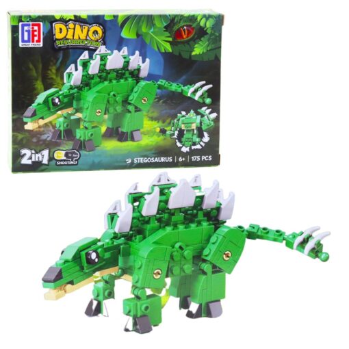 Konstruktorius „Dinosaur Robot 2-in-1“ – dinozauras ir robotas
