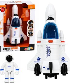 Kosminis erdvėlaivis su astronautu