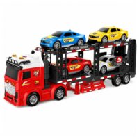 LORA automobilių transporterio sunkvežimis su 4 sportiniais automobiliais