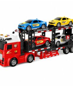 LORA automobilių transporterio sunkvežimis su 4 sportiniais automobiliais