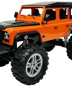 Land Rover Defender R/C 1:14 oranžinis
