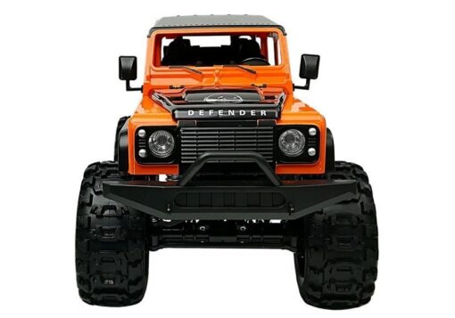 Land Rover Defender R/C 1:14 oranžinis