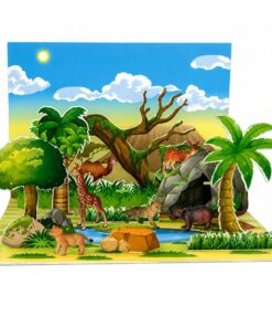 Laukiniai gyvūnai – 3D parko rinkinys