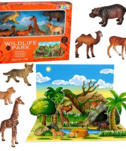 Laukiniai gyvūnai – 3D parko rinkinys