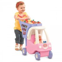 Little Tikes „Cozy Coupe“ rožinis pirkinių vežimėlis