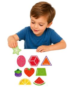 Magnetinė vaisių dėlionė – 30 dalių edukacinis rinkinys