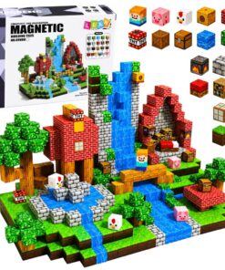 Magnetiniai Pixel kubelių 100 vnt. konstruktoriaus blokeliai