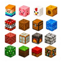 Magnetiniai Pixel kubelių 100 vnt. konstruktoriaus blokeliai