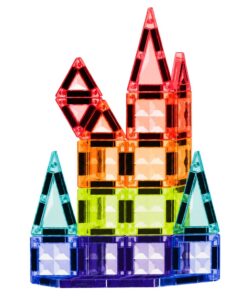 Magnetiniai spalvoti paneliai – 27 dalių konstravimo rinkinys