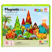 Magnetinių blokelių rinkinys – Dinozaurai