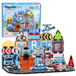 Magnetinių blokelių rinkinys – Policijos bazė