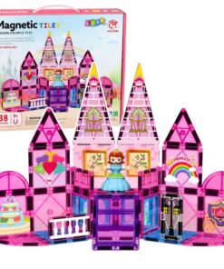 Magnetinių blokelių rinkinys – Princesės pilis