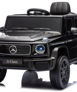 Mercedes G 4×4 24V 2580 juodas akumuliatorinis automobilis vaikams