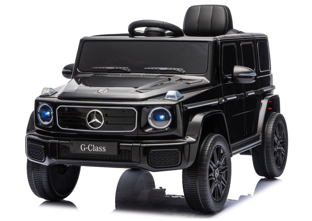 Mercedes G 4×4 24V 2580 juodas akumuliatorinis automobilis vaikams