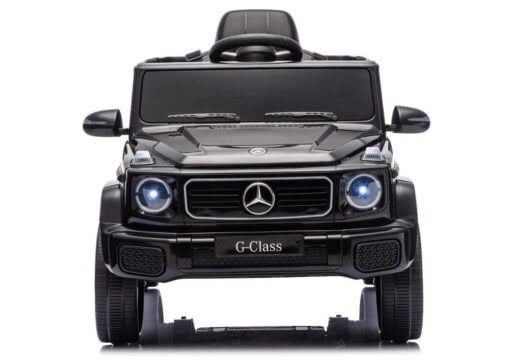Mercedes G 4×4 24V 2580 juodas akumuliatorinis automobilis vaikams