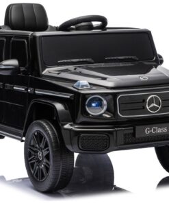 Mercedes G 4×4 24V 2580 juodas akumuliatorinis automobilis vaikams