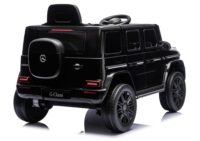 Mercedes G 4×4 24V 2580 juodas akumuliatorinis automobilis vaikams