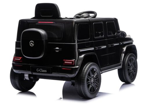 Mercedes G 4×4 24V 2580 juodas akumuliatorinis automobilis vaikams
