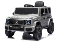 Mercedes G 4×4 24V 2580 pilkas akumuliatorinis automobilis vaikams