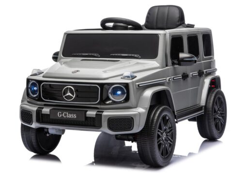 Mercedes G 4×4 24V 2580 pilkas akumuliatorinis automobilis vaikams