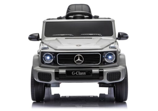 Mercedes G 4×4 24V 2580 pilkas akumuliatorinis automobilis vaikams