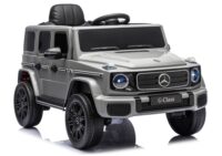 Mercedes G 4×4 24V 2580 pilkas akumuliatorinis automobilis vaikams