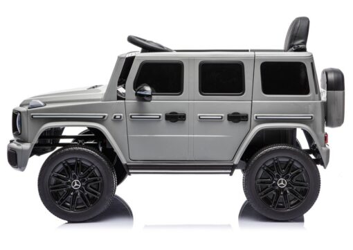 Mercedes G 4×4 24V 2580 pilkas akumuliatorinis automobilis vaikams
