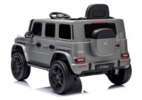 Mercedes G 4×4 24V 2580 pilkas akumuliatorinis automobilis vaikams