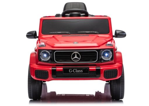 Mercedes G 4×4 24V 2580 raudonas akumuliatorinis automobilis vaikams