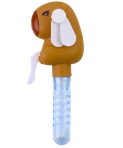 Muilo burbulai „Capybara Bubble Pinwheel 2‑in‑1“ – lazdelė + malūnėlis