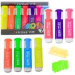 Neoninių teksto žymeklių rinkinys – 7 spalvos