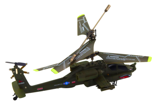 Nuotoliniu būdu valdomas Apache RC sraigtasparnis