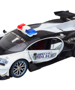 Nuotoliniu būdu valdomas policijos automobilis 1:12 masteliu