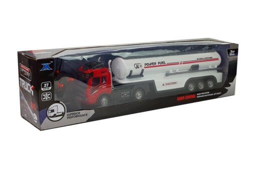 Nuotoliniu valdomas autocisternos sunkvežimis