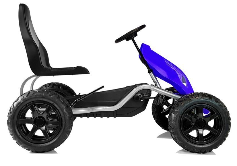 Pedalinis gokartas B012 – mėlynas